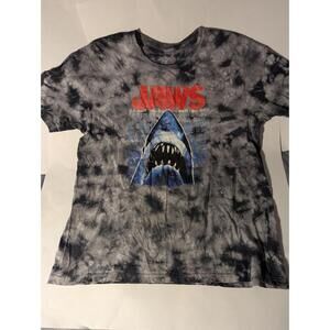 RARE JAWS T-Shirt Men's Size XL Tie Dye Universal City Studios Off. Licensed